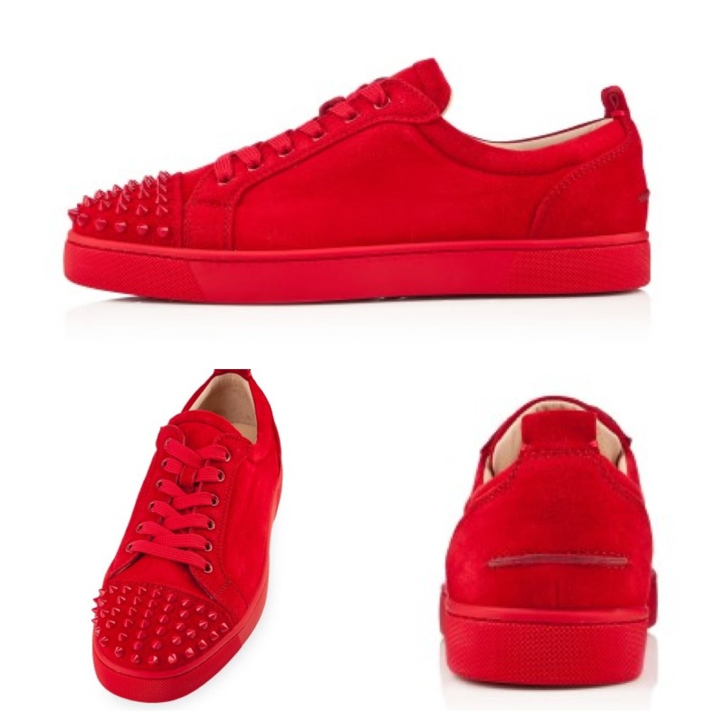 louis vuitton mens red bottom sneakers